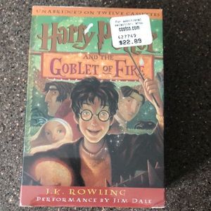HARRY POTTER AND THE GOBLET OF FIRE CASSETTES UNABRIDGED ON 12 CASSETTES